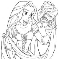 Desenhos para colorir Princesas