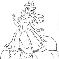 Desenhos para colorir Princesas