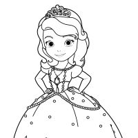 Desenhos para colorir Princesas