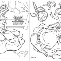 Desenhos para colorir Princesas