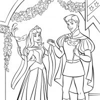 Desenhos para colorir Princesas