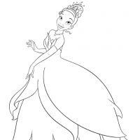 Desenhos para colorir Princesas