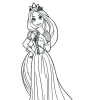 Desenhos para colorir Princesas