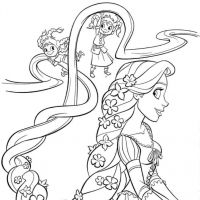 Desenhos para colorir Princesas