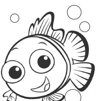 Desenhos para colorir Procurando Nemo