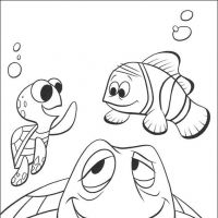 Desenhos para colorir Procurando Nemo