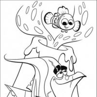 Desenhos para colorir Procurando Nemo