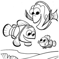 Desenhos para colorir Procurando Nemo