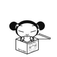 Desenhos para colorir Pucca e Garu