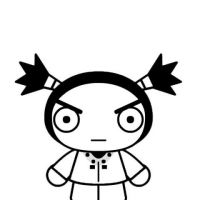 Desenhos para colorir Pucca e Garu