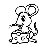 Desenhos para colorir Queijos