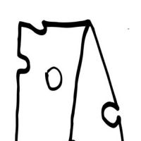 Desenhos para colorir Queijos