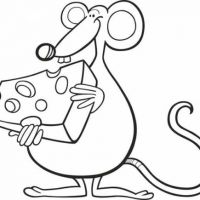 Desenhos para colorir Queijos