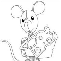 Desenhos para colorir Queijos
