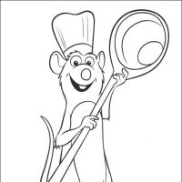 Desenhos para colorir Ratatouille