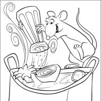 Desenhos para colorir Ratatouille