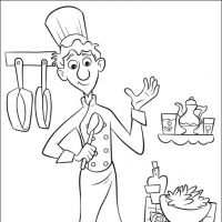 Desenhos para colorir Ratatouille