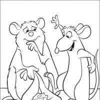 Desenhos para colorir Ratatouille