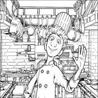 Desenhos para colorir Ratatouille