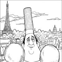 Desenhos para colorir Ratatouille