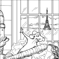 Desenhos para colorir Ratatouille