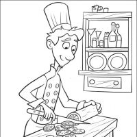 Desenhos para colorir Ratatouille