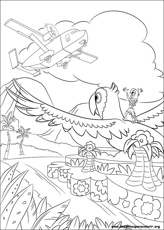 Desenho para colorir