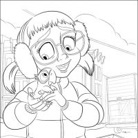 Desenhos para colorir Rio - Filme