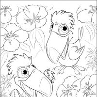 Desenhos para colorir Rio - Filme