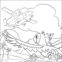 Desenhos para colorir Rio - Filme