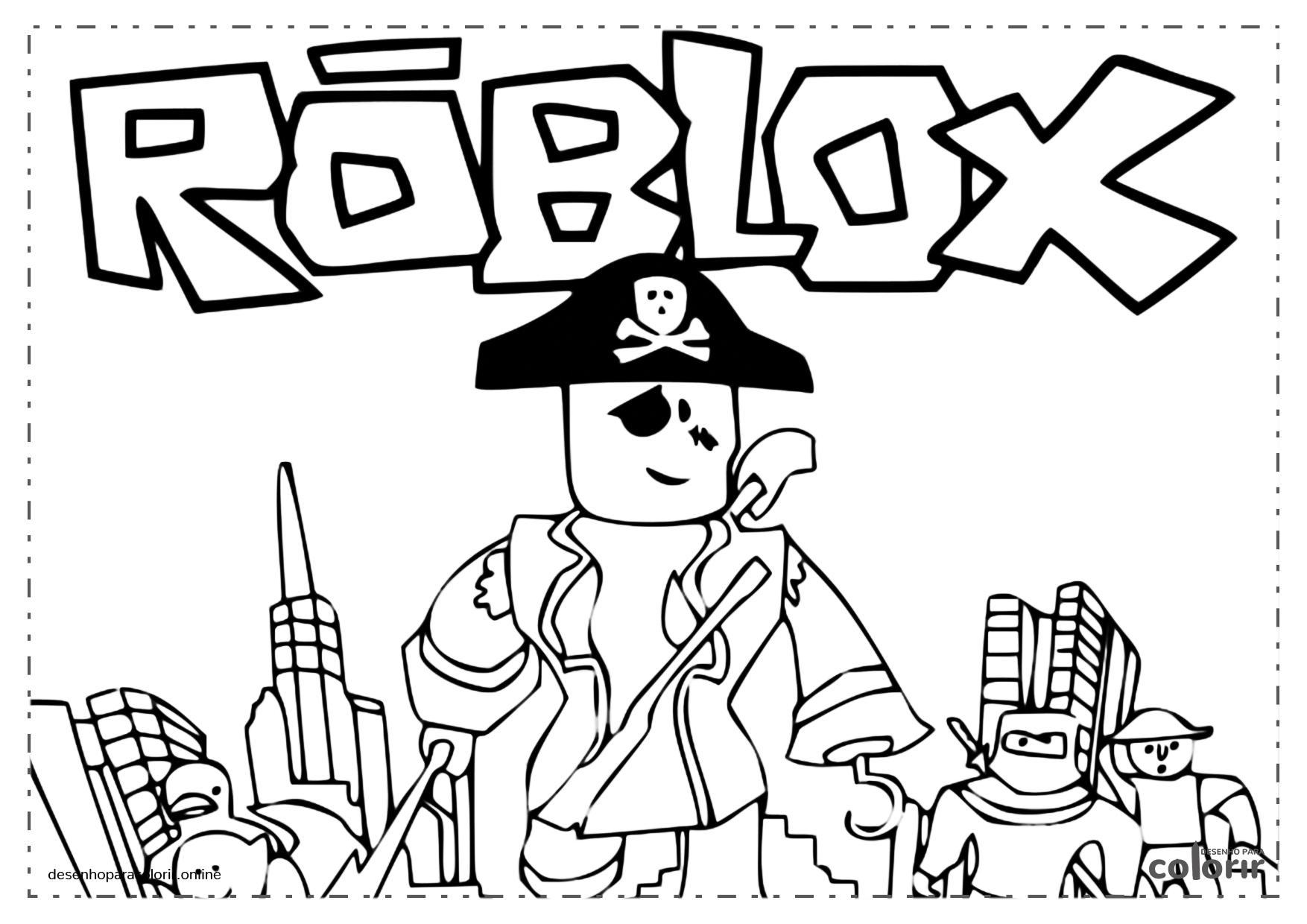 Desenho para colorir