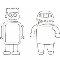 Desenhos para colorir Robôs