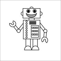 Desenhos para colorir Robôs