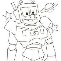 Desenhos para colorir Robôs