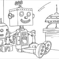 Desenhos para colorir Robôs