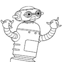 Desenhos para colorir Robôs
