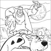 Desenhos para colorir Scooby Doo