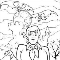 Desenhos para colorir Scooby Doo