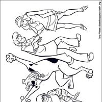 Desenhos para colorir Scooby Doo