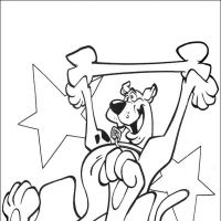 Desenhos para colorir Scooby Doo
