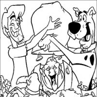 Desenhos para colorir Scooby Doo