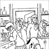 Desenhos para colorir Scooby Doo