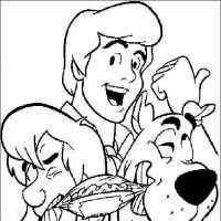 Desenhos para colorir Scooby Doo