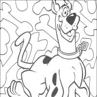 Desenhos para colorir Scooby Doo