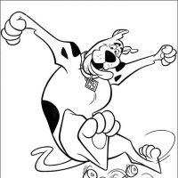 Desenhos para colorir Scooby Doo