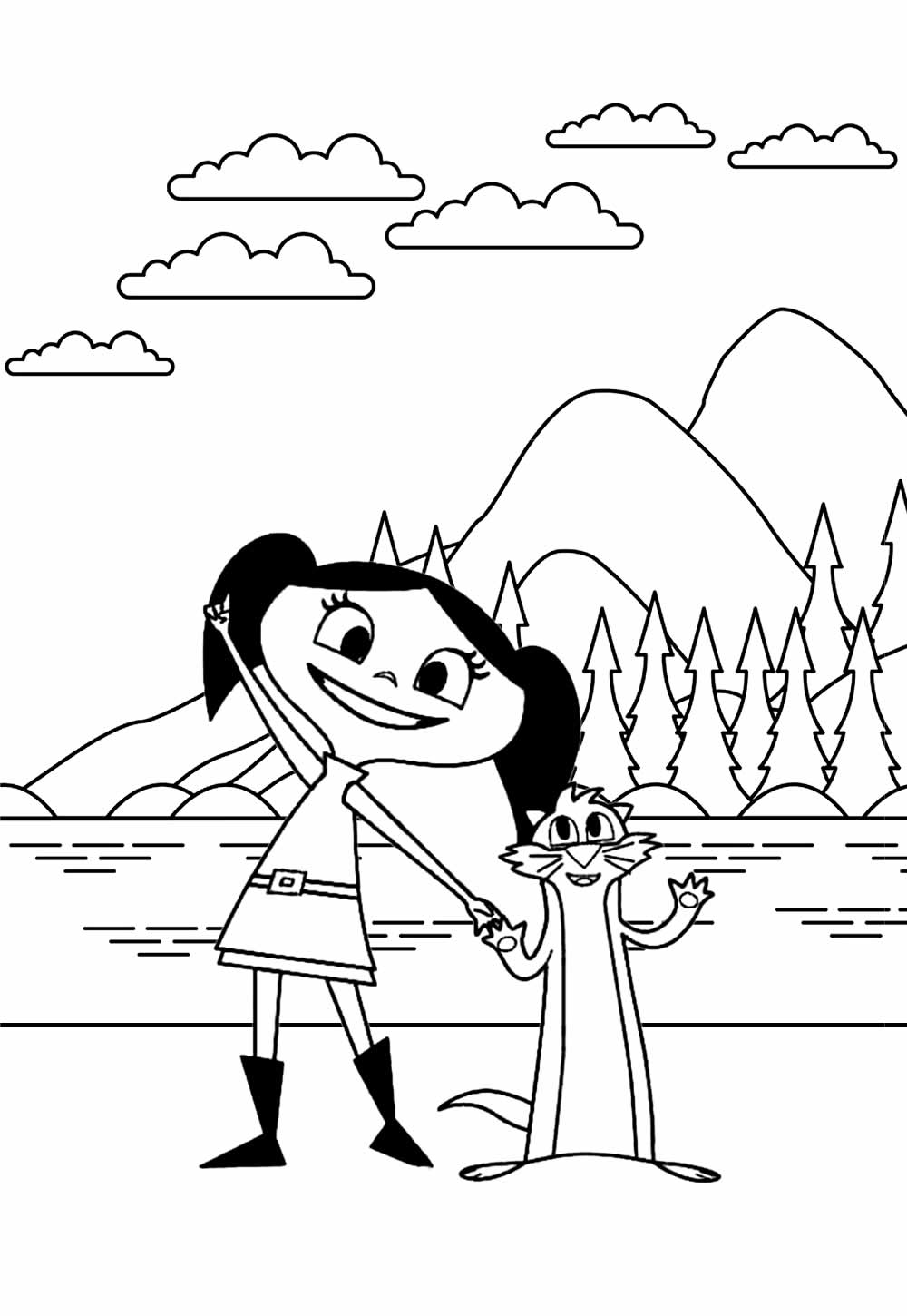 Desenho para colorir