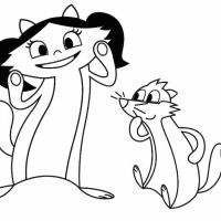 Desenhos para colorir Show de Luna