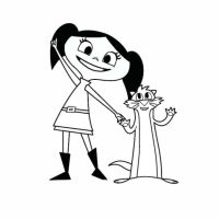 Desenhos para colorir Show de Luna