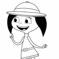 Desenhos para colorir Show de Luna
