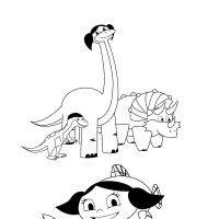 Desenhos para colorir Show de Luna